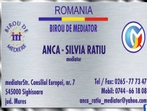Birou Mediator Sighisoara - Anca Ratiu